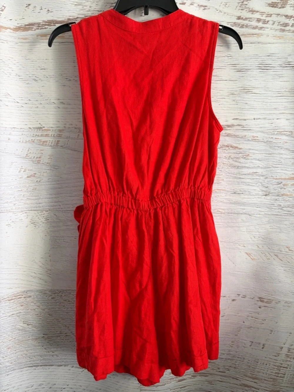 a new day sleeveless red